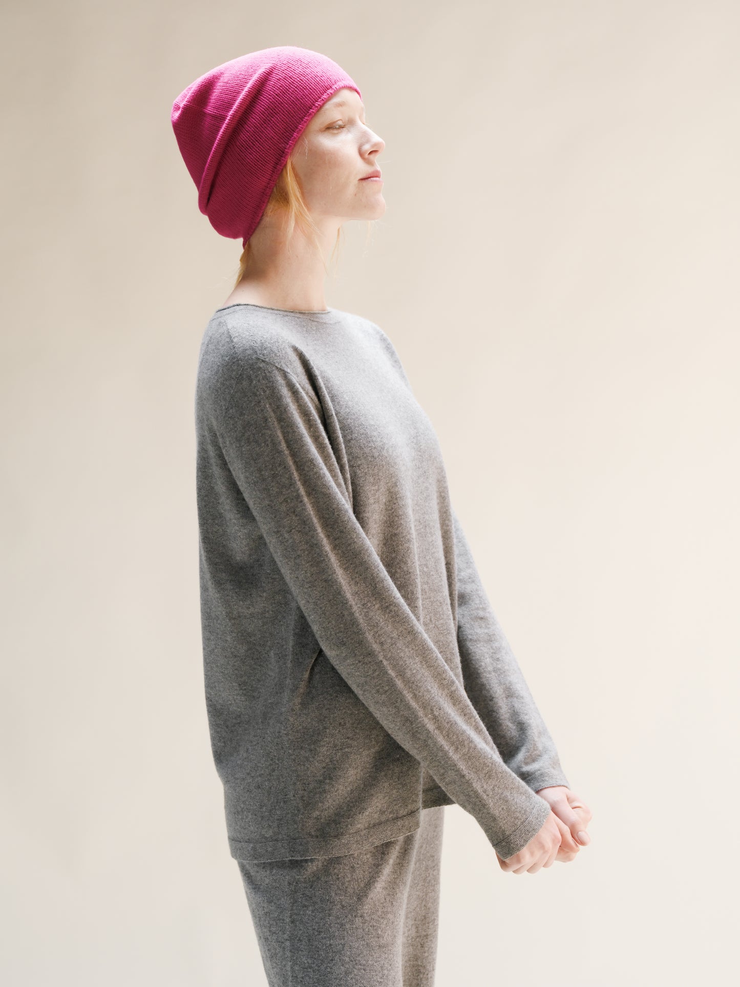 Cashmere Mix Beanie (3D-Knit)