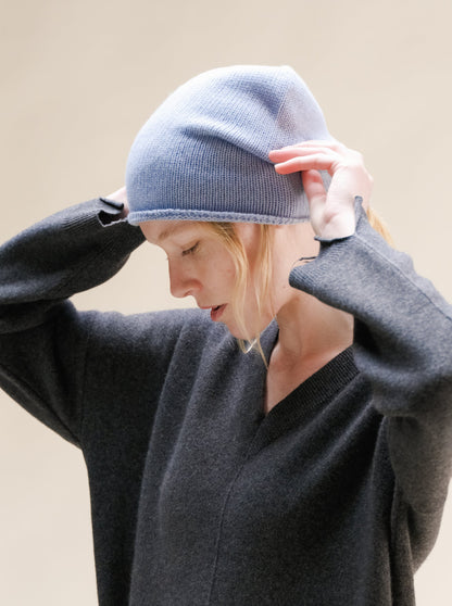 Cashmere Mix Beanie (3D-Knit)