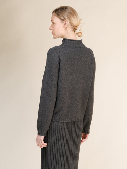 Cashmere Mix Cable Ricciolo Sweater (3D-Knit)