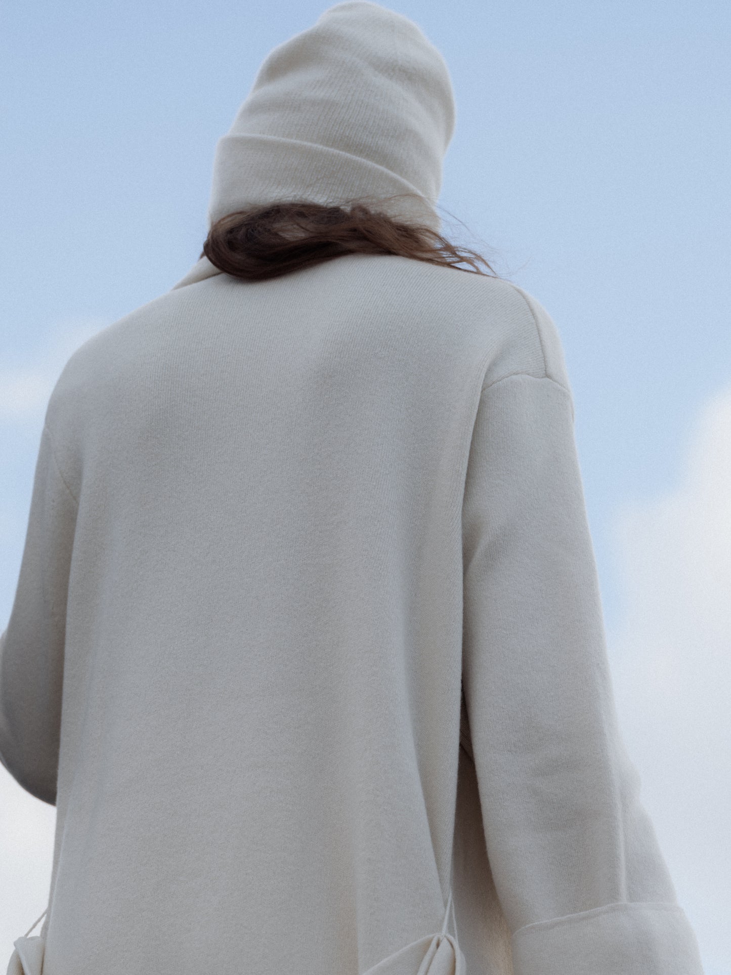 Cashmere Mix Double Knit Beanie