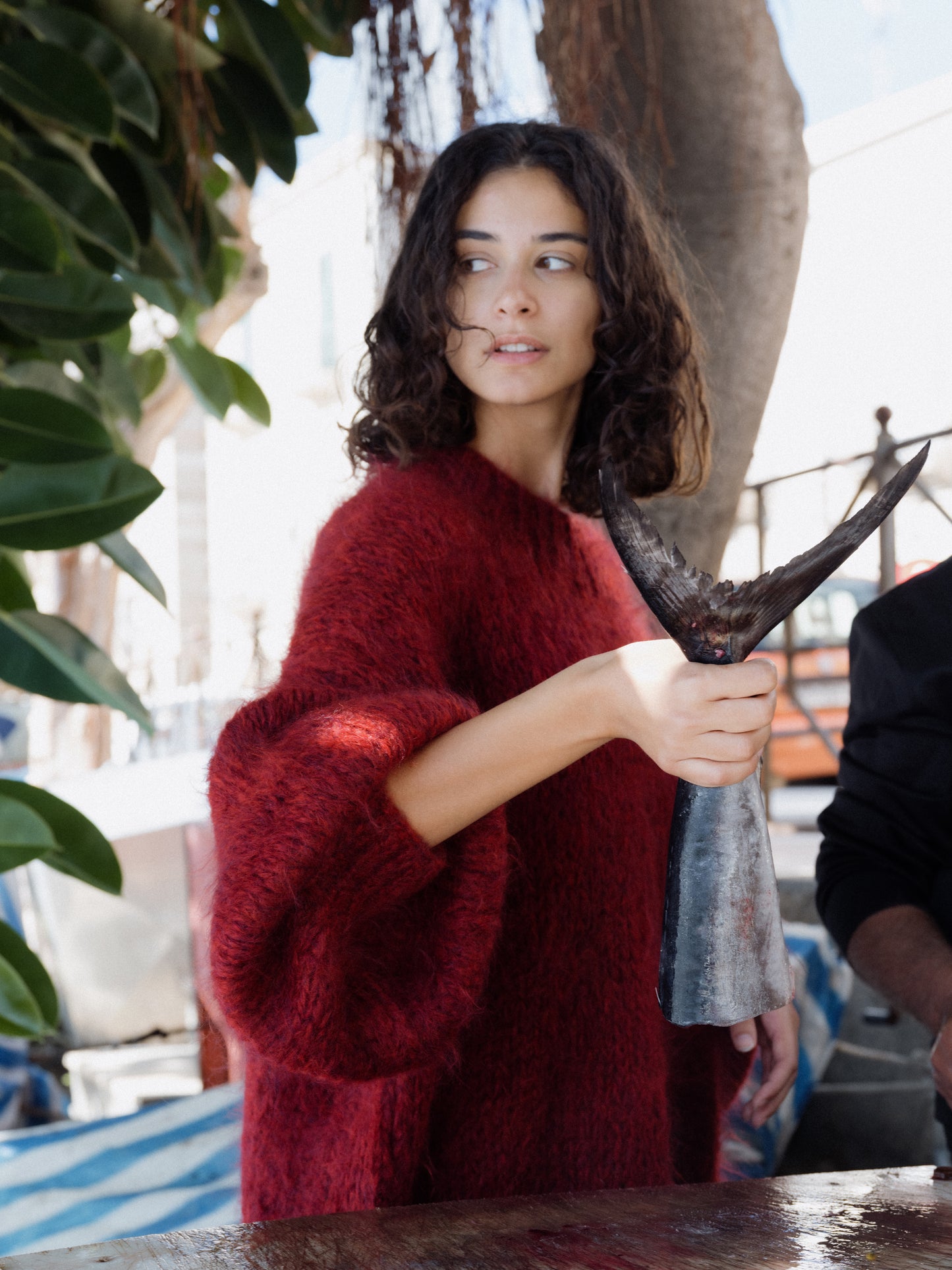 Baby Mohair Maxi Sweater
