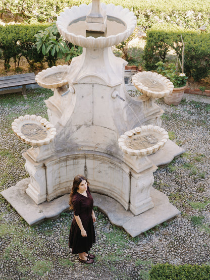 Extra Fine Merino Wool A-Line Skirt (3D-Knit)