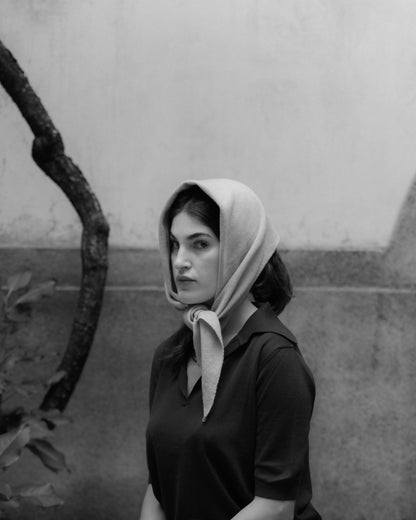 Cashmere Mix Triangle Scarf