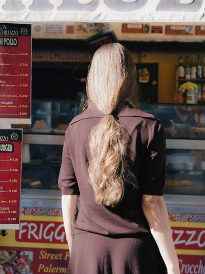 Extrafine Merino Wool Short Sleeve Polo