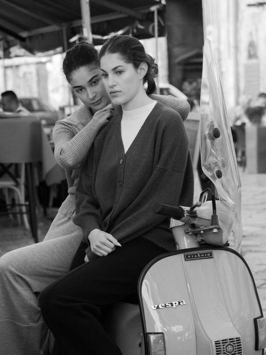 Cashmere Mix Relaxed Cardigan