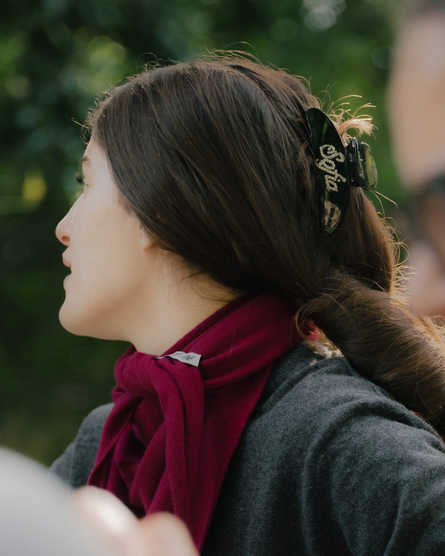 Cashmere Mix Triangle Scarf