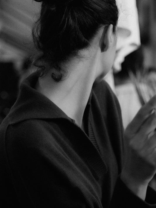 Cashmere Mix Relaxed Polo