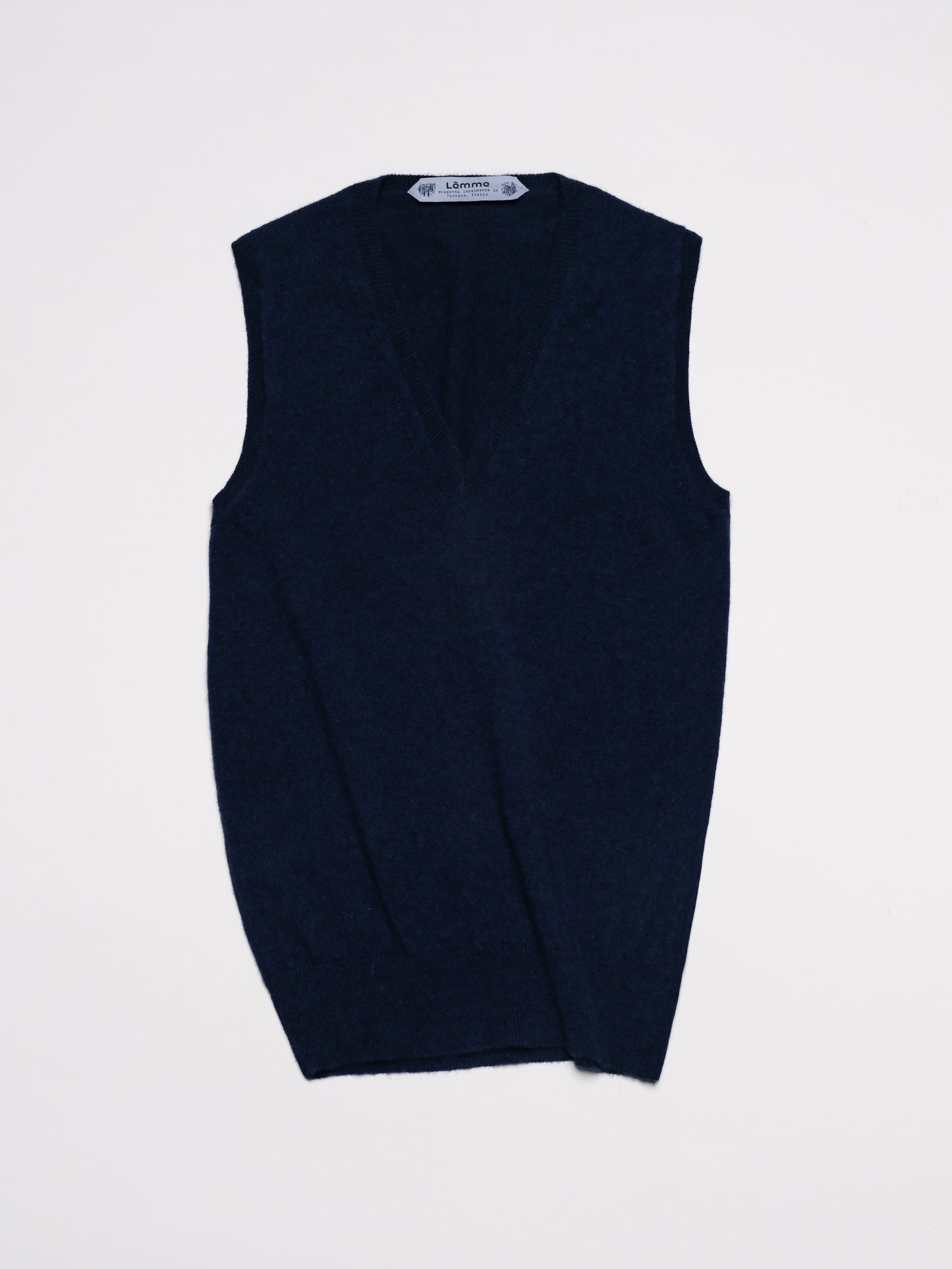 Pure Cashmere V-Neck Tank Top