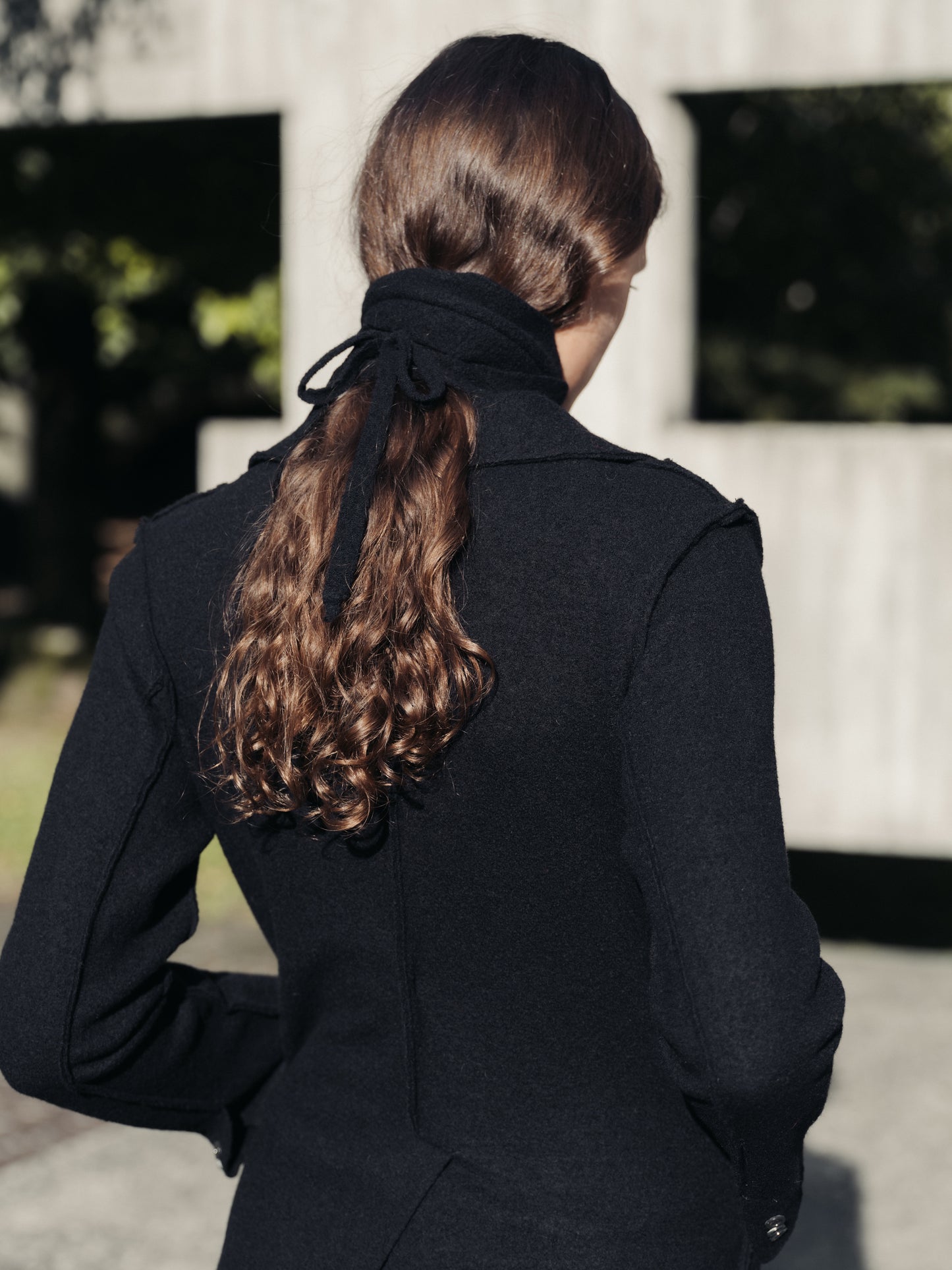 Boiled Wool Bar-Jacket