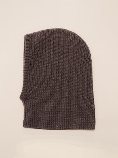 Cashmere Mix Ribbed Balaclava