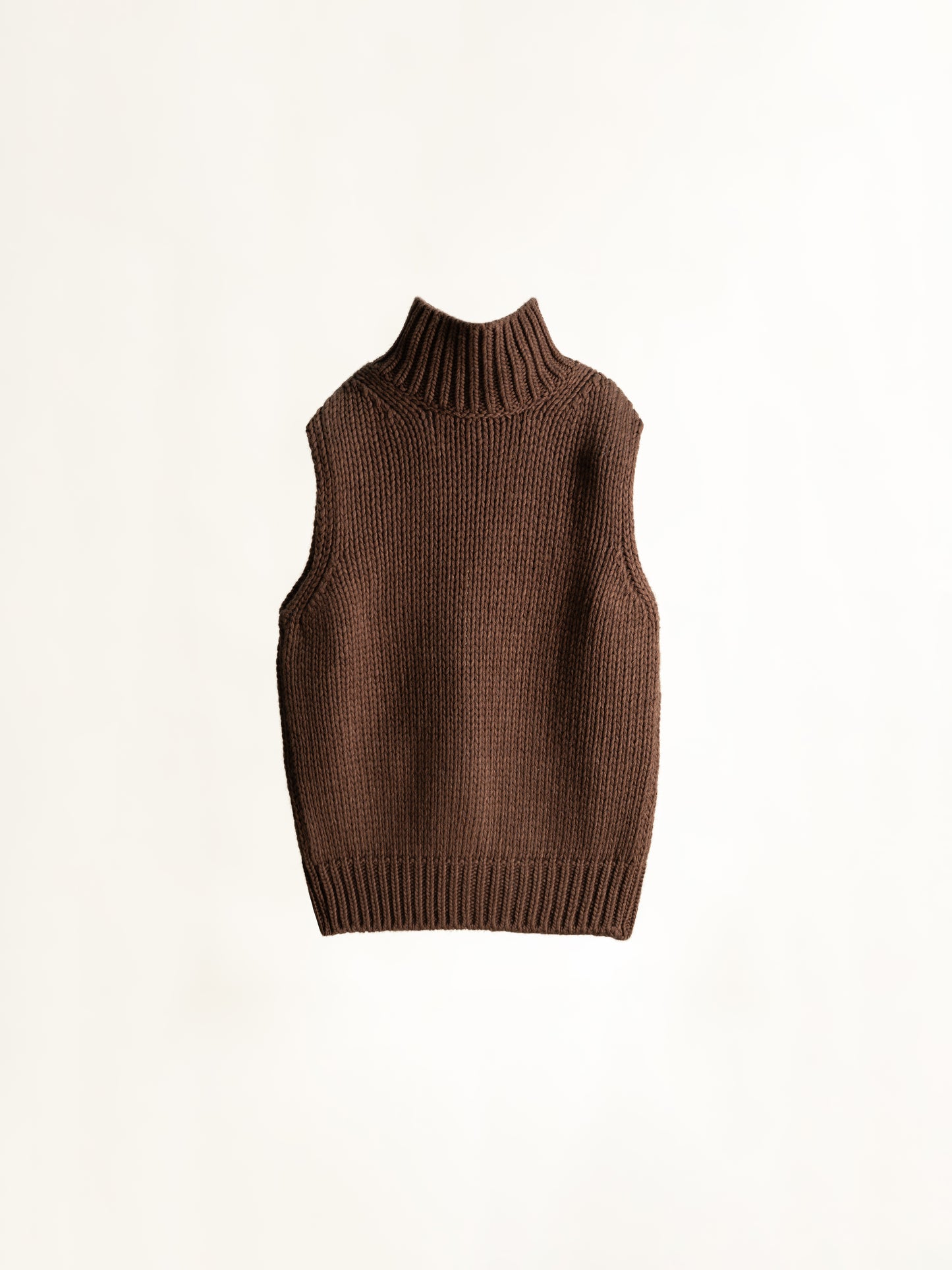 Cashmere Mix Slevelees Top