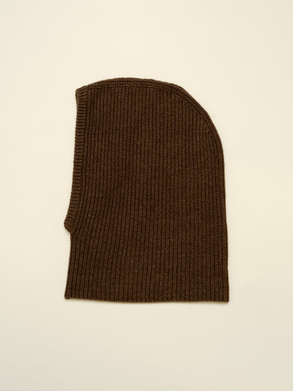 Cashmere Mix Ribbed Balaclava