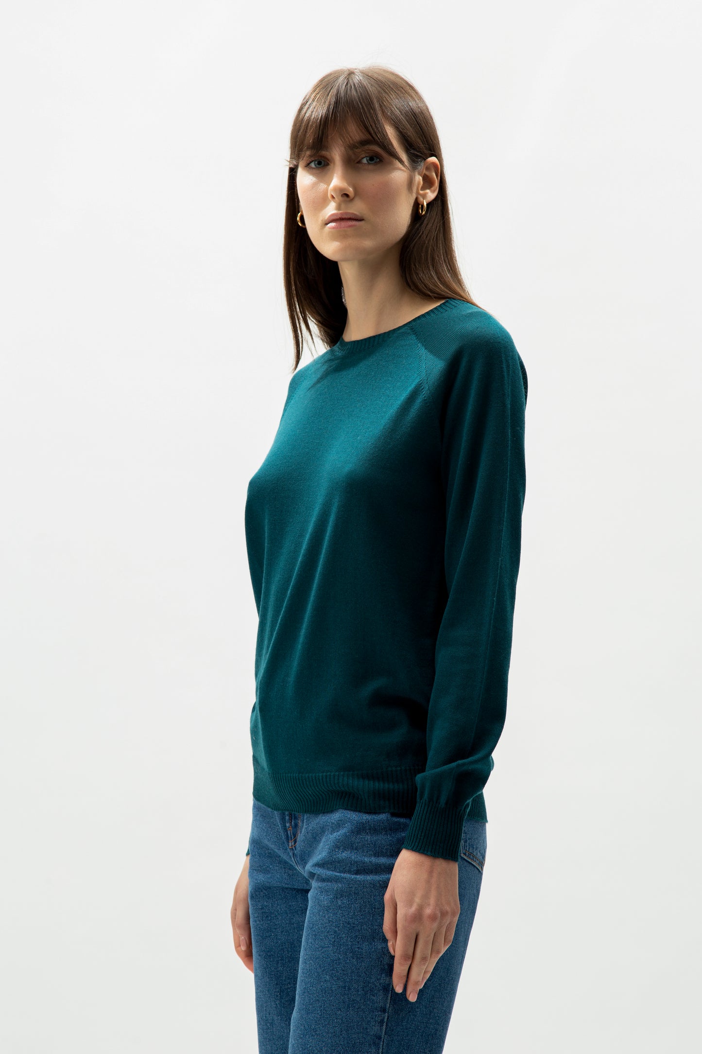 Extra fine merino wool crew neck pullover - most.it.knit