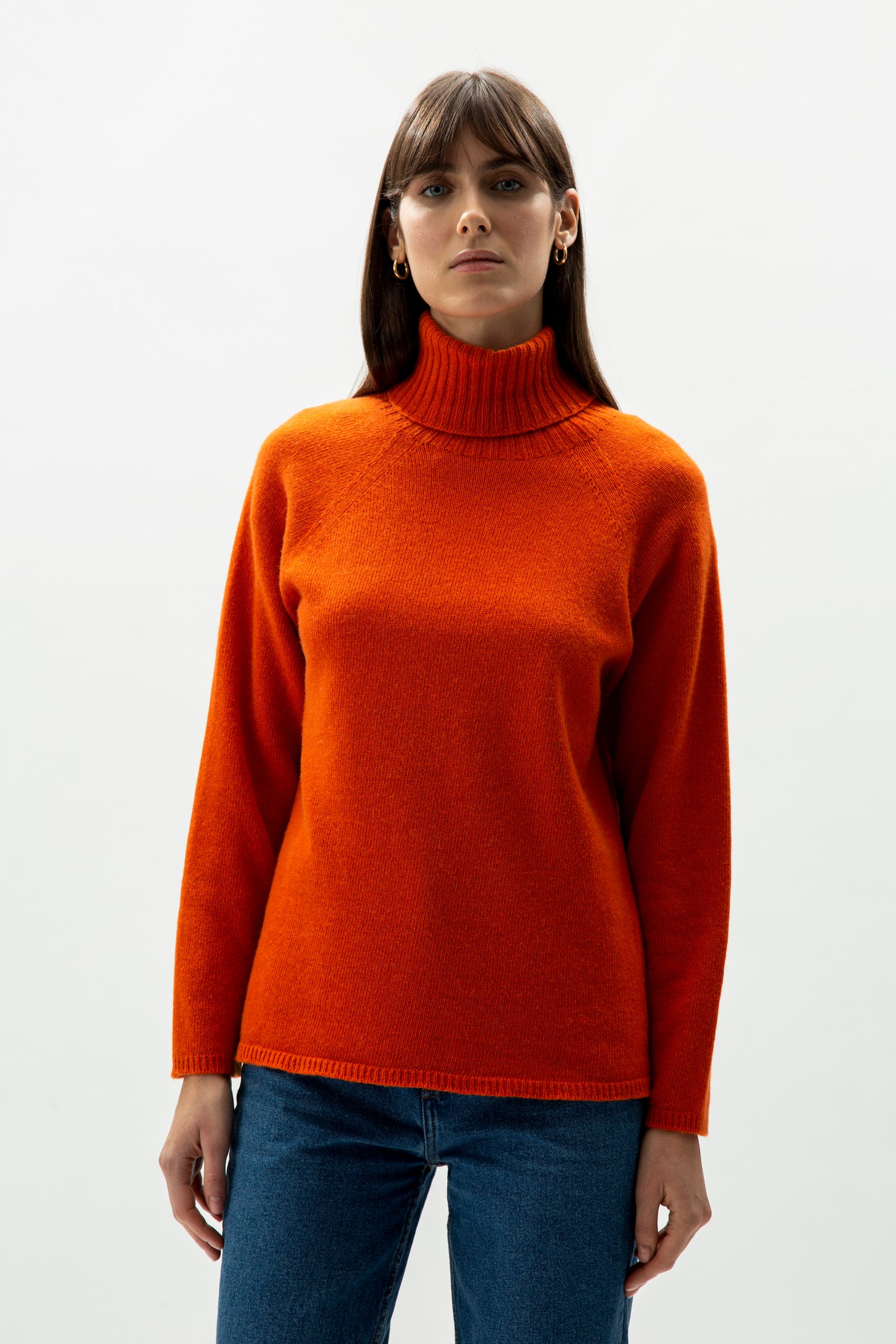 Cashmere mix turtleneck sweater - most.it.knit