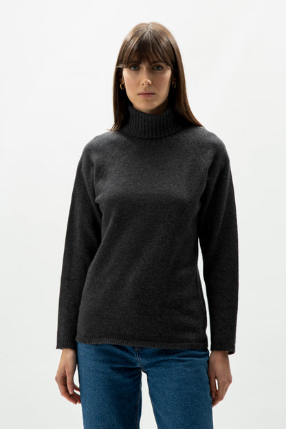 Cashmere mix turtleneck sweater - most.it.knit