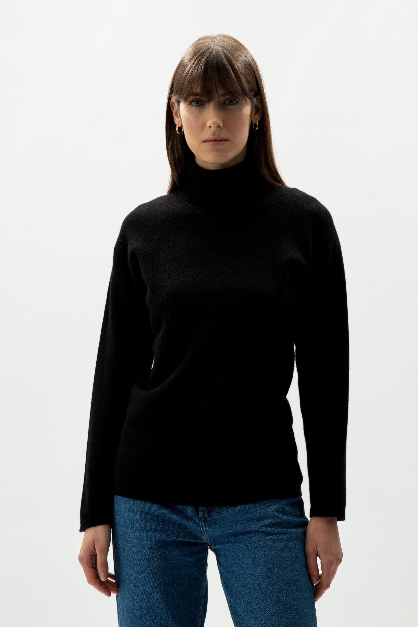 Cashmere mix turtleneck sweater - most.it.knit