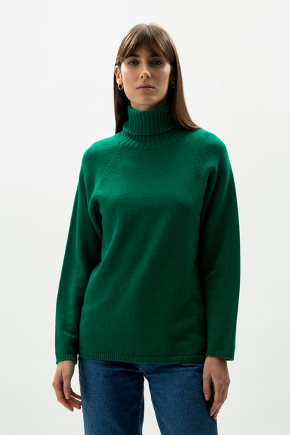 Cashmere mix turtleneck sweater - most.it.knit