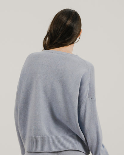 Cashmere Mix Crewneck Sweater